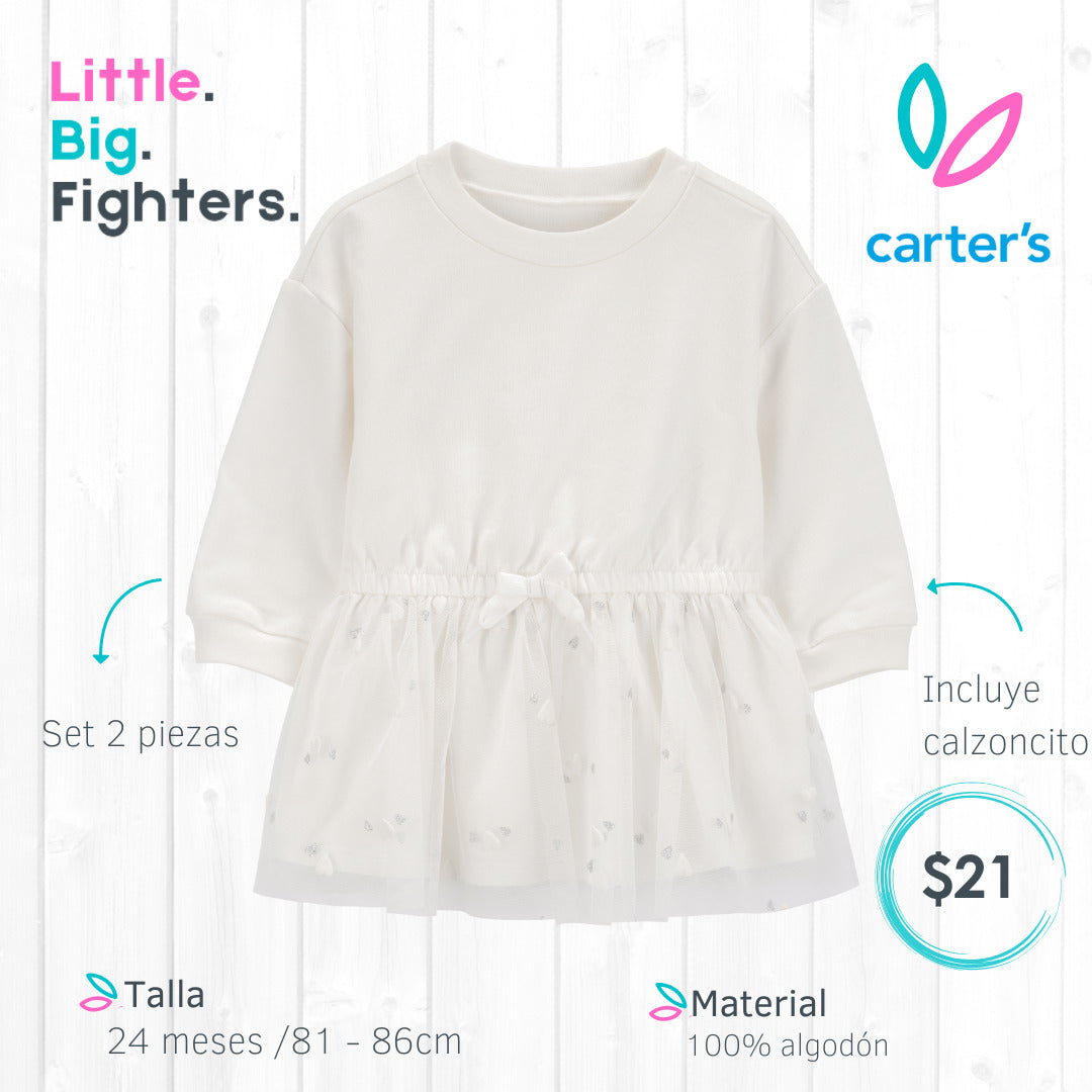 Vestido Carters / 24 meses