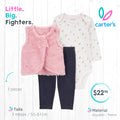 Set 3 piezas Carters / 3 meses