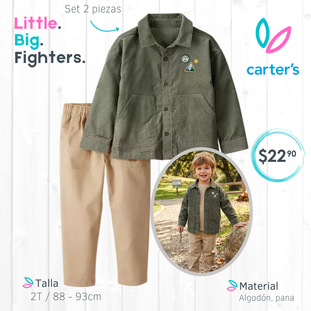 Set 2 piezas Carter´s  / 2T