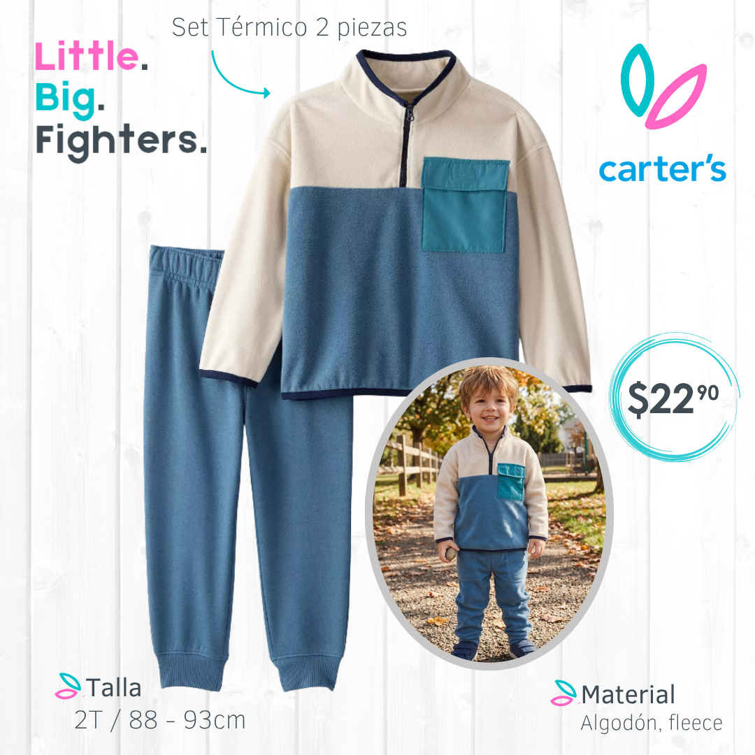 Set Térmico 2 piezas Carter´s  / 2T
