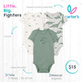 Set 3 bodies Carter´s  / 3 meses