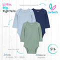Set 3 bodies Carter´s  / 3 meses