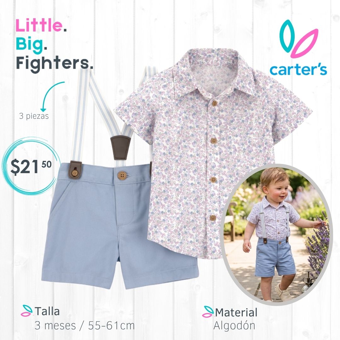 Set 3 piezas Carter´s  / 3 meses