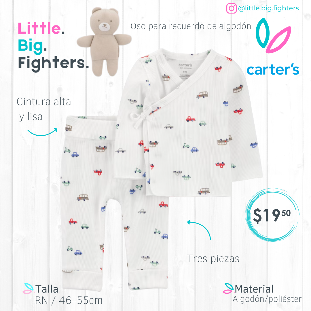 Set 3 piezas Carter's / Recién nacido