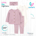 Set 4 piezas Carter´s / Prematuro