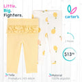Set 2 pantalones Carter´s / Prematuro
