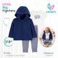 Set 3 piezas Carter's / Prematuro