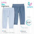 Set 2 pantalones térmicos Carter's / Prematuro