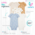 Set 5 bodies Carter´s / 18 meses