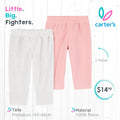 Set 2 pantalones Térmicos Carter´s / Prematuro
