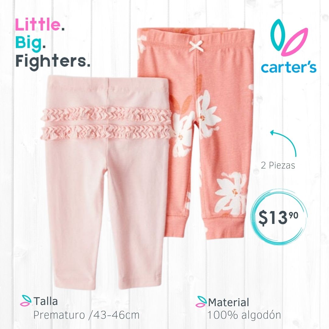 Set 2 pantalones Carter´s / Prematuro
