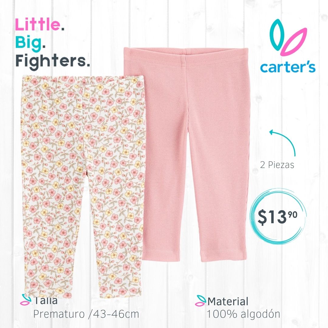 Set 2 pantalones Carter´s / Prematuro
