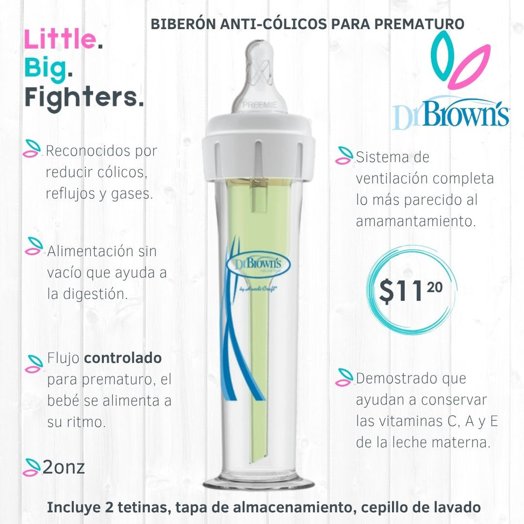 Biberón Anti-Cólicos para Prematuro Dr. Brown's