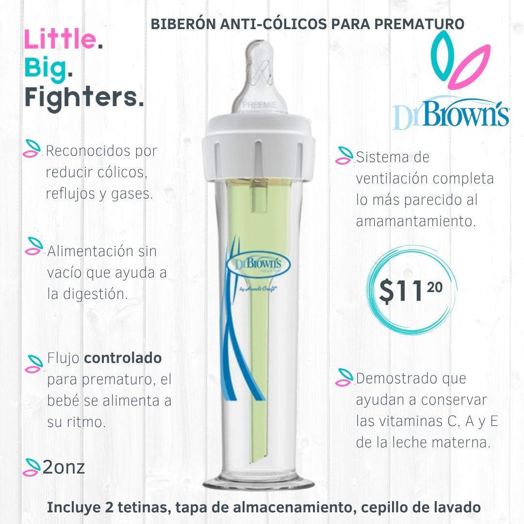Biberón Anti-Cólicos para Prematuro Dr. Brown's