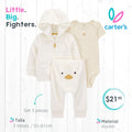 Set 3 piezas Carter's / 3 meses