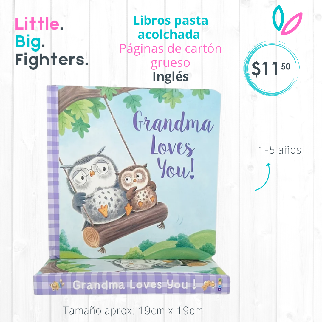 Libro para Estimulación de Idiomas (Inglés) Grandma