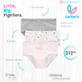 Set 3 panties Carters / 3T