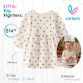 Vestido Térmico Carter´s / 24 meses