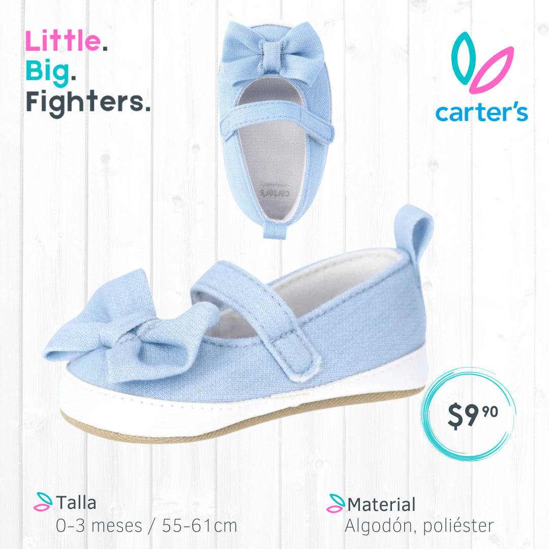 Zapatos Carters / 0-3 meses