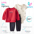 Set 3 Piezas Carters / 12 meses