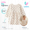 Vestido Térmico Carters / 12 meses
