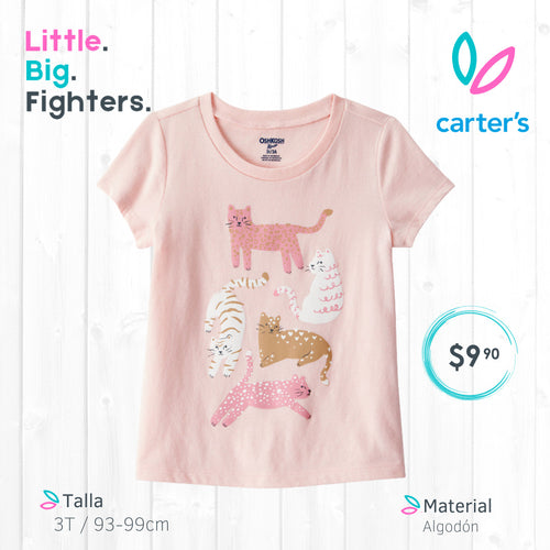 Camiseta Carters / 3T