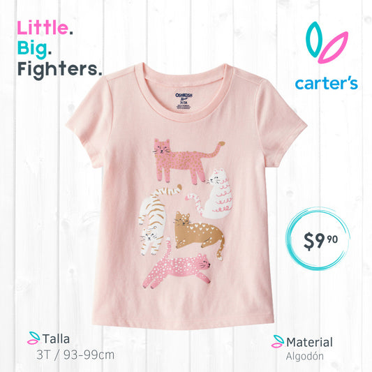 Camiseta Carters / 3T