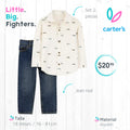 Set 2 piezas Carters / 18 meses