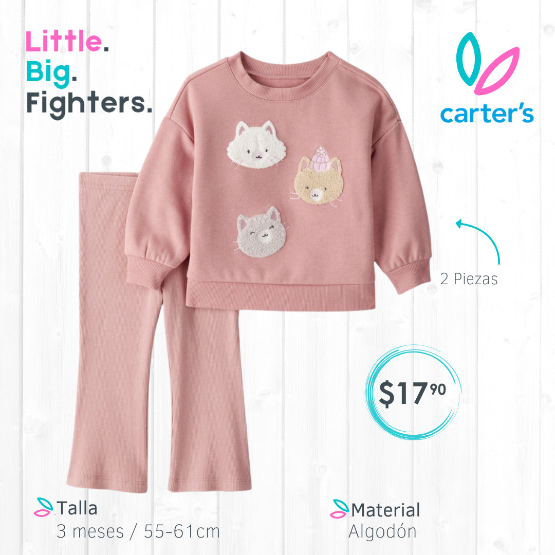 Set 2 piezas Carters / 3 meses