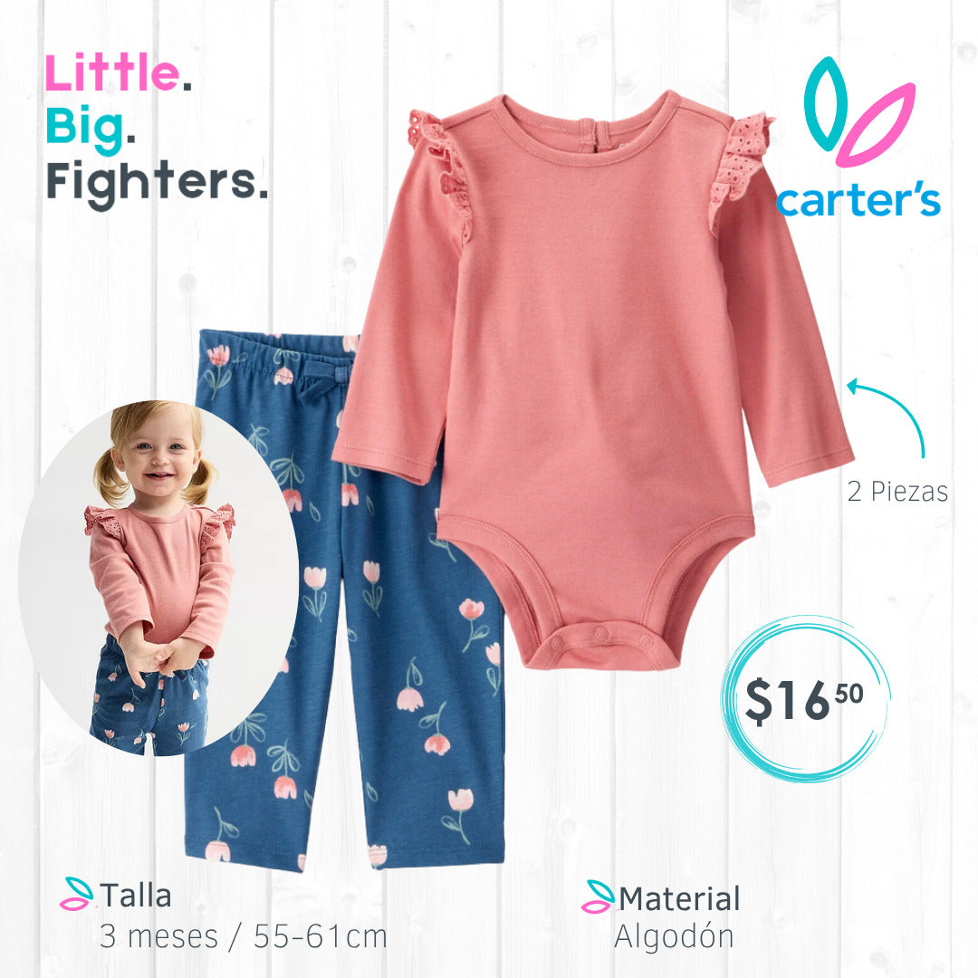 Set 2 piezas Carters / 3 meses