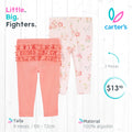 Set 2 pantalones Carters / 9 meses