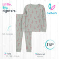 Pijama 2 piezas Carter´s / 2T