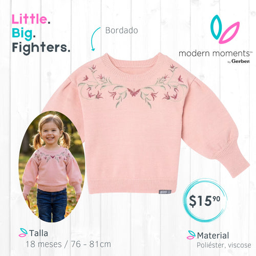 Chompa Modern Moments / 18 meses