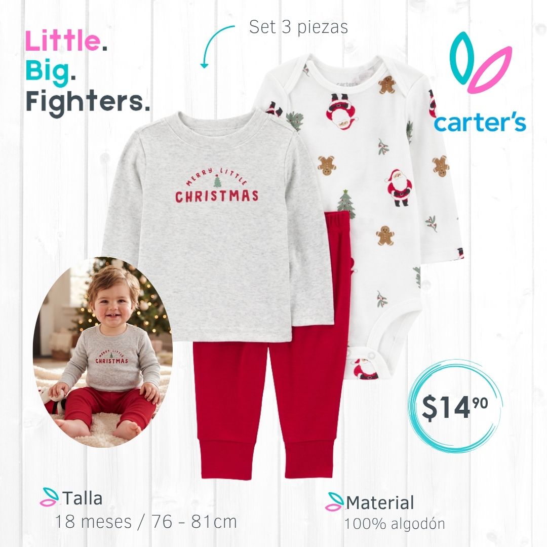 Set 3 piezas Carter´s / 18 meses