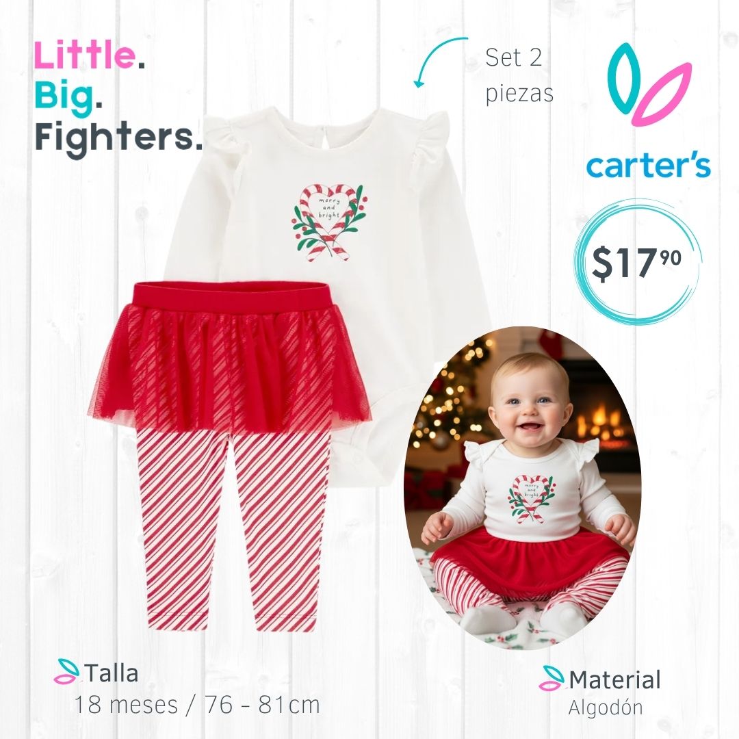 Set 2 piezas Carter´s / 18 meses