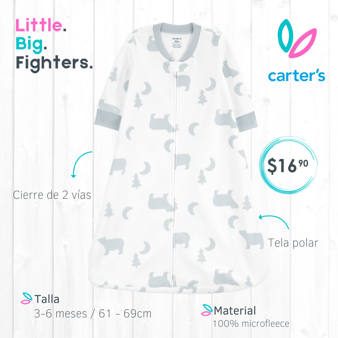 Saco de dormir térmico Carters / 3-6 meses