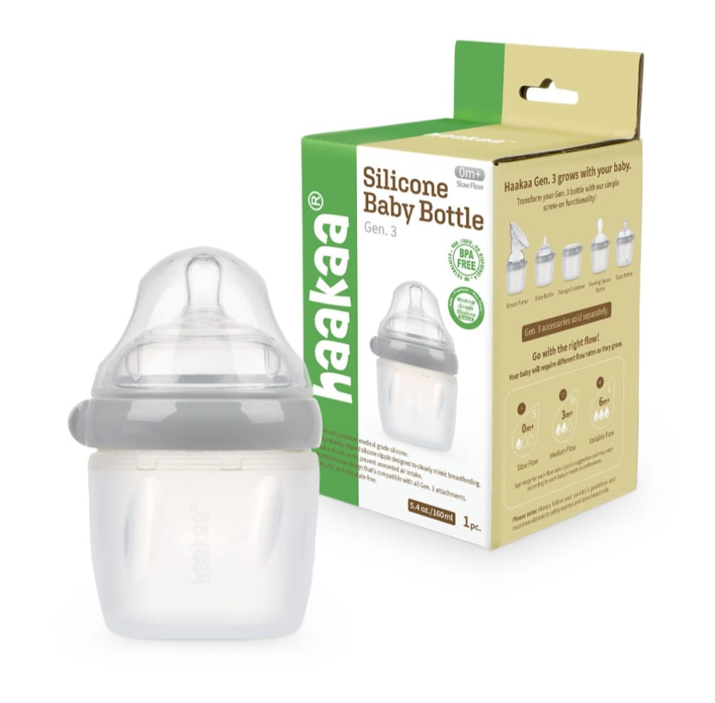 Botella de silicón para bebés (5.4oz)