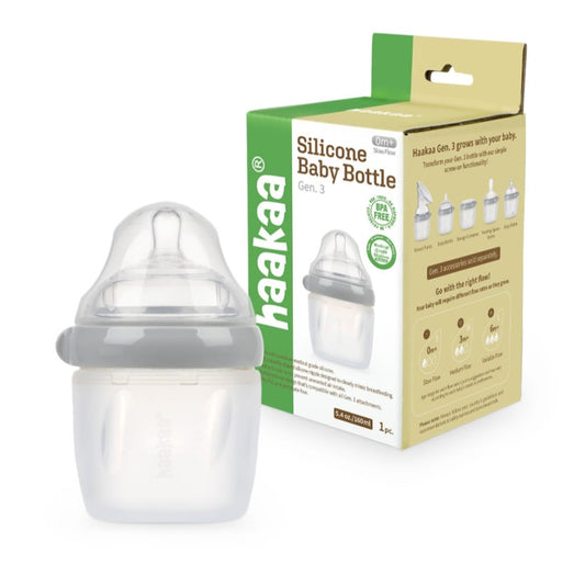 Botella de silicón para bebés (5.4oz)