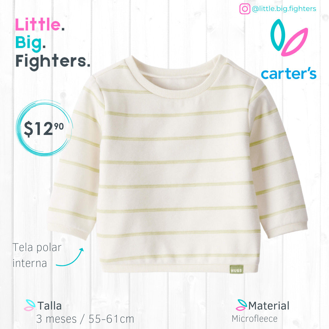 Chompa térmica Carters  / 3 meses