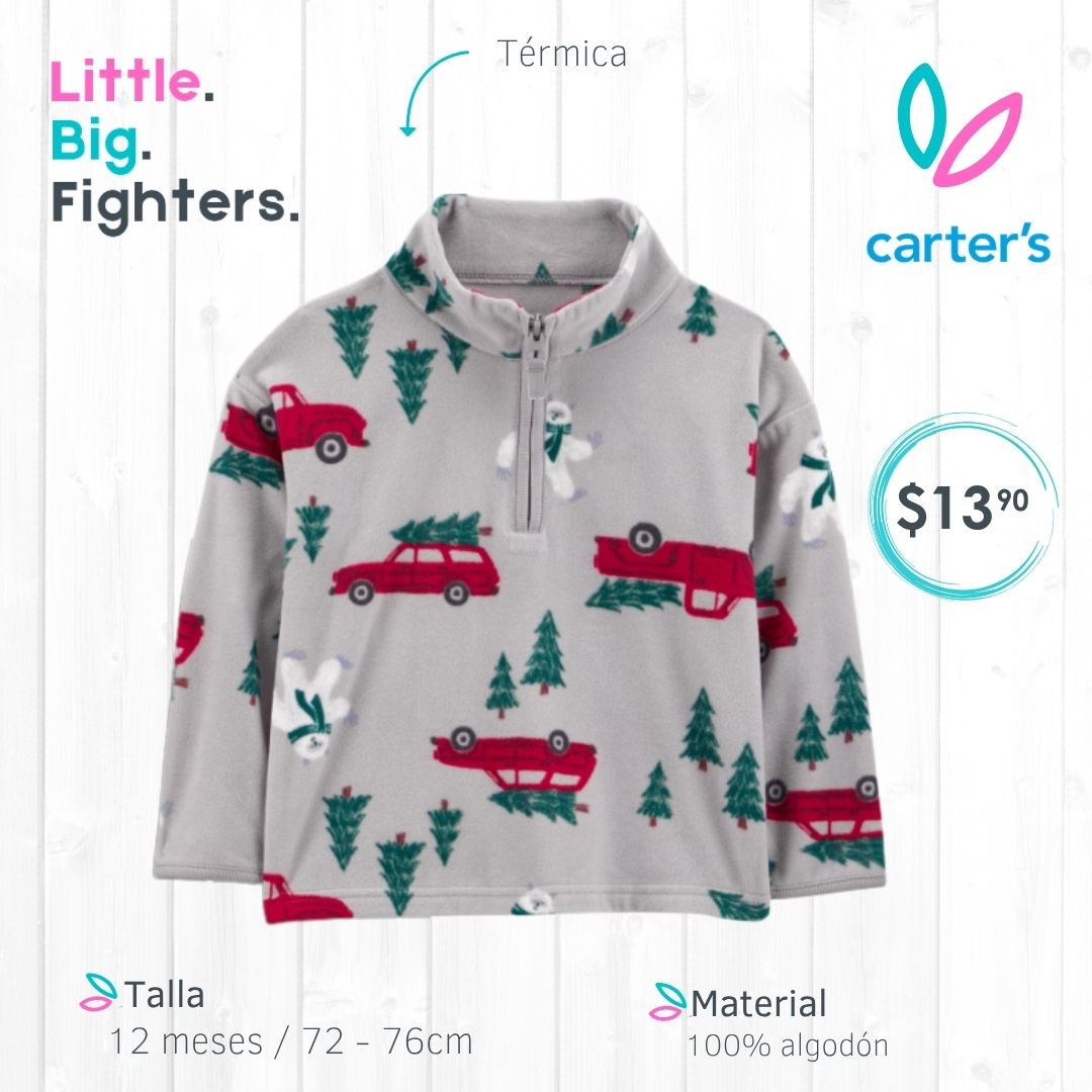 Pullover Térmico Carter´s / 12 meses