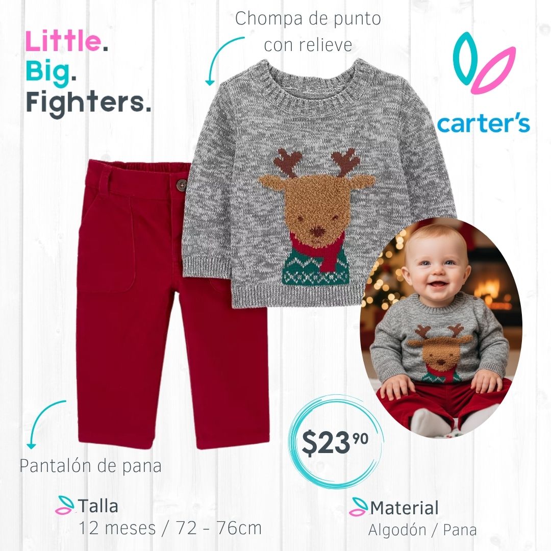 Set 2 piezas Carter´s / 12 meses