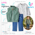 Set 3 piezas Carters / 18 meses
