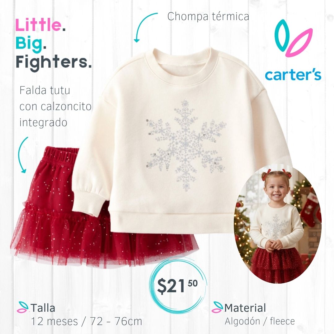 Set 2 piezas Carter´s / 12 meses