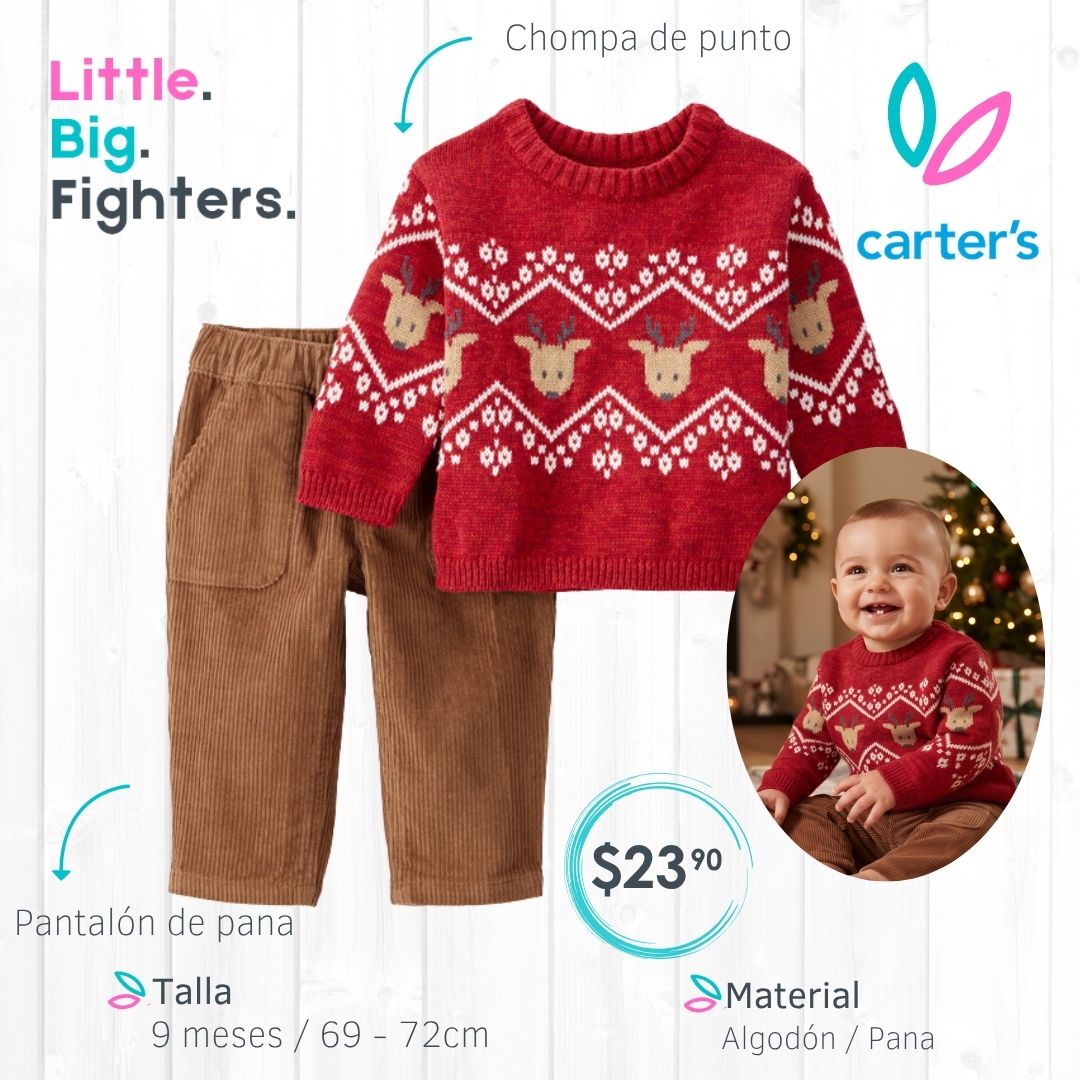 Set 2 piezas Carter's / 9 meses