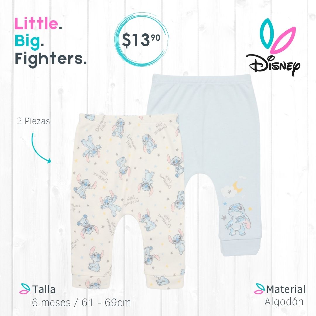 Set 2 pantalones Disney / 6 meses