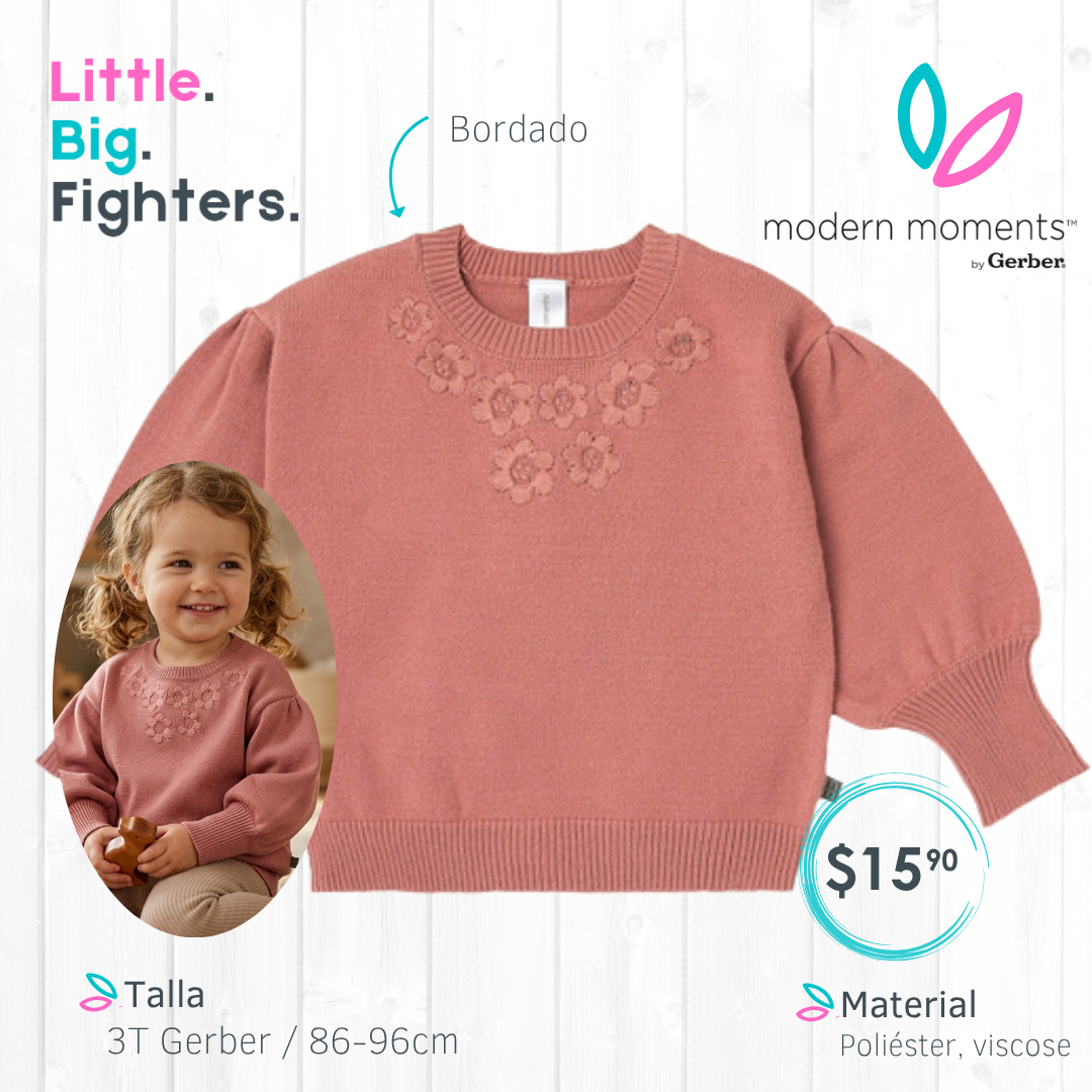 Chompa Punto Gerber - Modern Moments / 3T