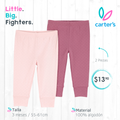 Set 2 pantalones Carter's / 3 meses