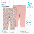 Set 2 pantalones Carter's / 6 meses