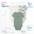 Set 3 bodies Carter's / 6 meses