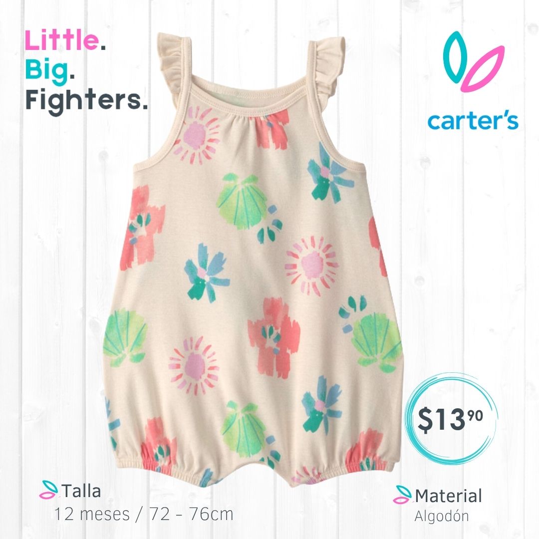 Romper Carter's / 12 meses